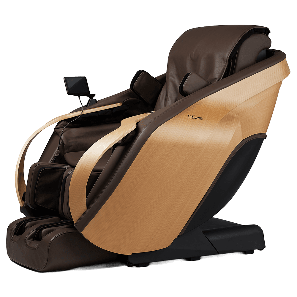 Japanischer Massagesessel D.Core CIRRUS II aus echtem Leder