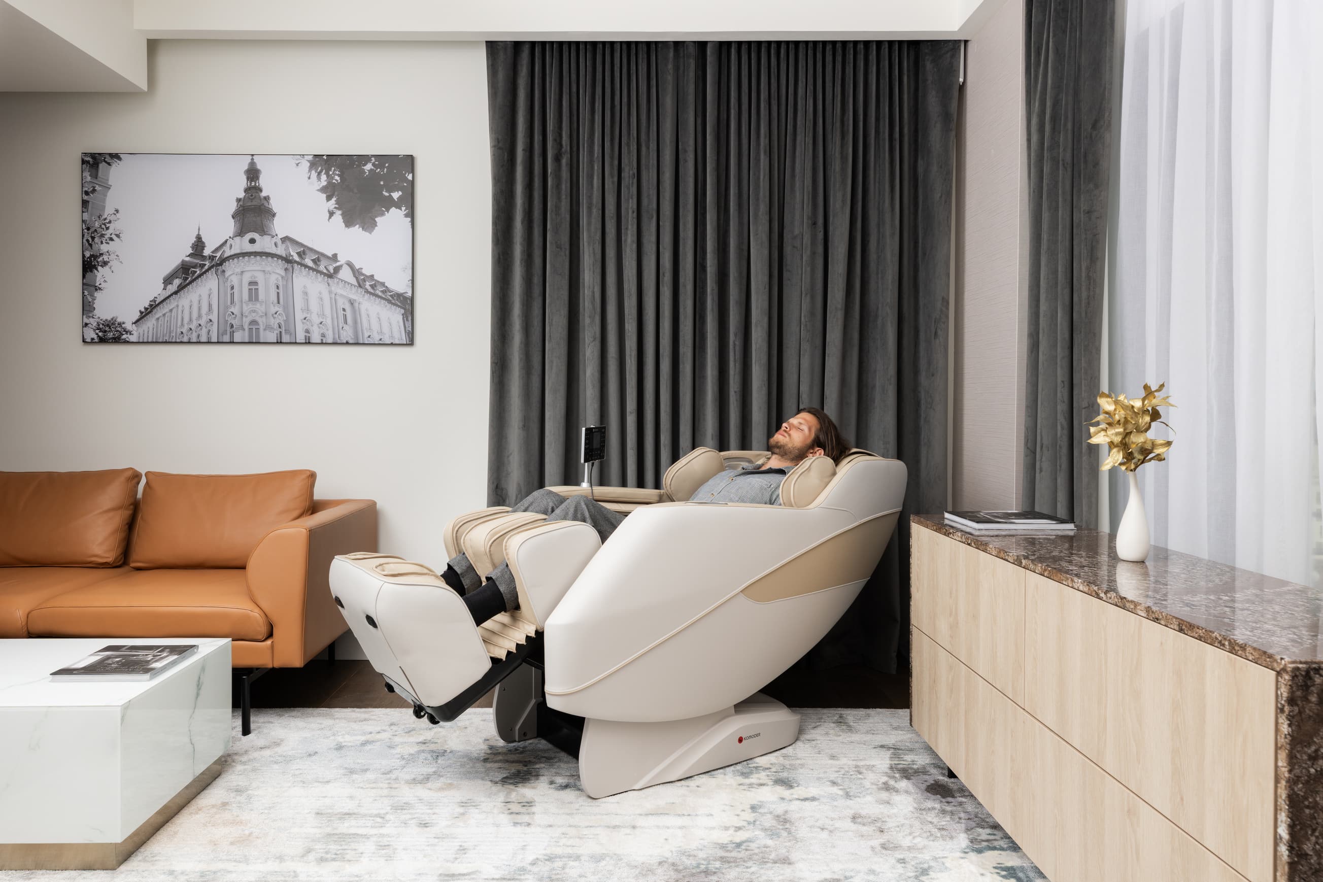 Vollständige Massage für die ganze Familie 
